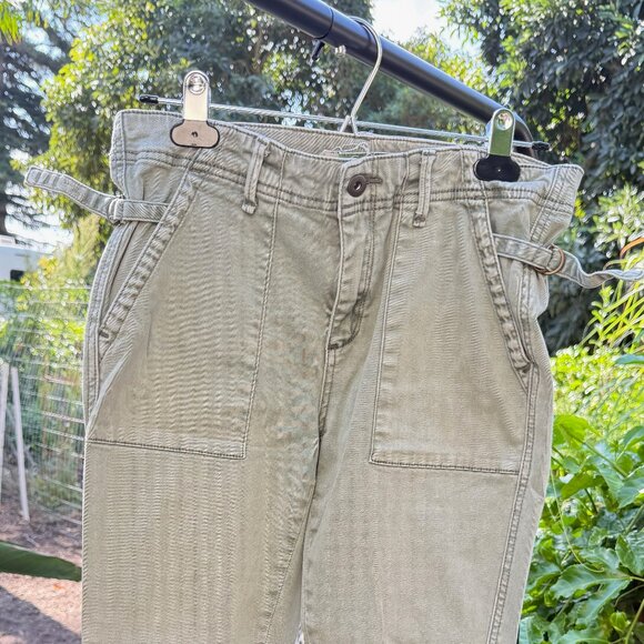 Anthropologie by Holding Horses Sage Green Utility Pants | Size 29 | Adjustable - Picture 14 of 14